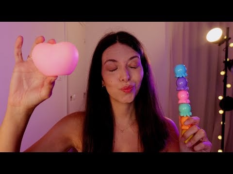 ASMR | he elegido estos OBJETOS para  RELAJARTE este NOCHE  | Love ASMR