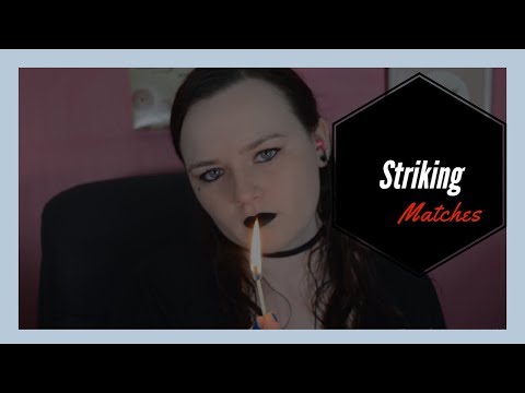 Match Striking ASMR (Binaural)