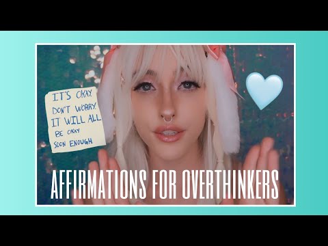 ASMR 🦋 Affirmations for Overthinkers