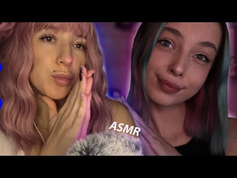 🎨АСМР Макияж, Расчёсывание и Укладка | коллаборация с @ASMRne10let | asmr