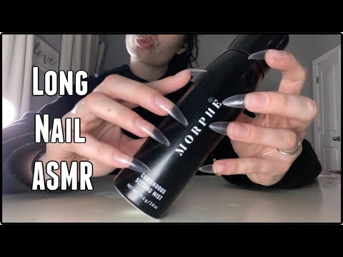 ASMR Tingly Long Nail Tapping & Scratching Sounds for Sleep