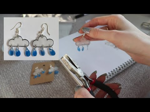 Cosy Crafting ASMR: Making Earrings