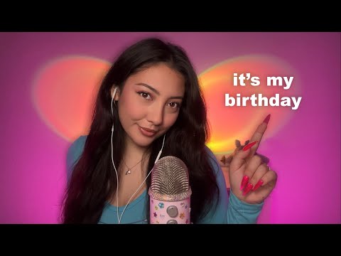 27 ASMR triggers bc i am officially 27 years old omg