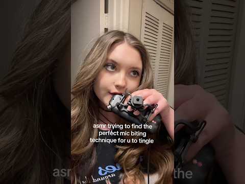 asmr mic biting