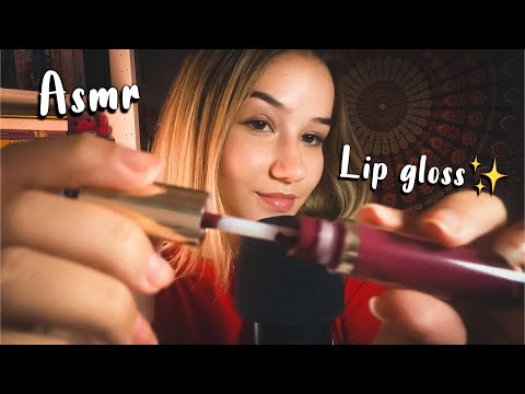 ASMR sonidos de lip gloss ✨💋