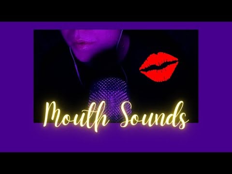 ASMR Mouth Sounds 💋| Soft kisses | mouth sounds | whispering | first time ASMR