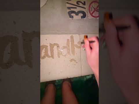 if i wrote your name you have to go to sleep asmr #asmr #relax #poolasmr #lofiasmr #asmrgame