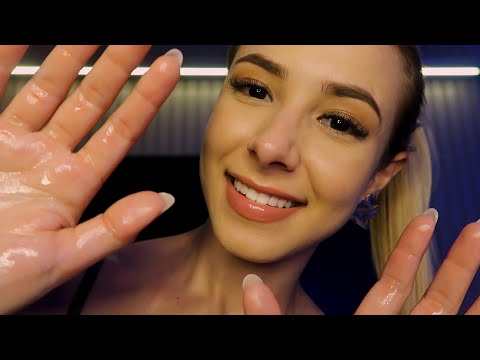 ASMR - SESSÃO DE MASSAGEM FACIAL TERAPÊUTICA EM VOCÊ ✨