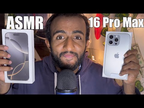 ASMR Unboxing 16 Pro Max