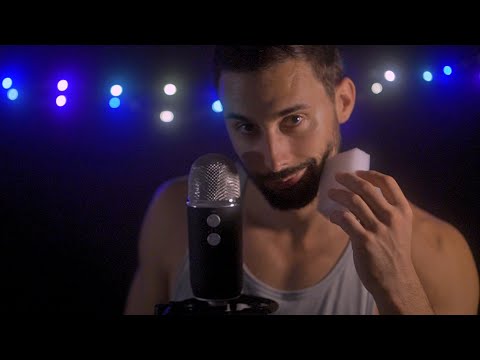asmr BEARD Massage Sounds 🧔🏽