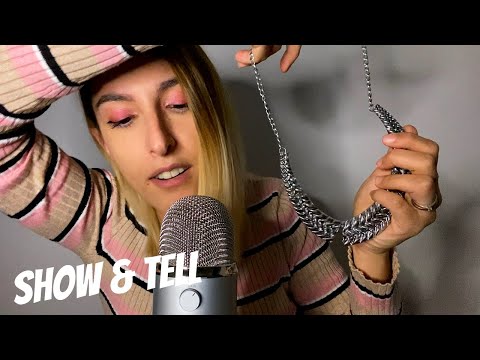 ASMR ITA | Show and tell: rilassati con le mie collane | Soft spoken Lo-fi