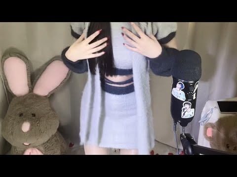 ASMR with Cute Girl Tapping Microphone | Calming and Relaxing