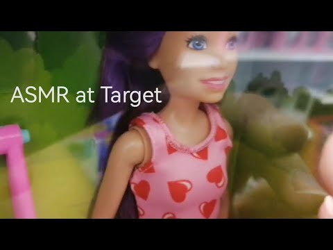 ASMR at Target - lofi (public) Camera tapping