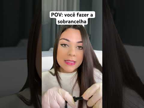 POV: você fazer a sobrancelha #humor #shorts