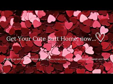ASMR| A Little Something to Keep You Warm ❤ [Voice mail] [Need You Close] [Missing Your Touch]