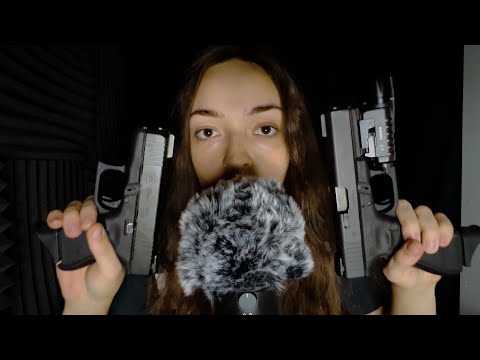 ASMR Intense Dual Glock Sounds 17 & 26 Magazine, Tapping, Gun Sounds for Relaxation and Sleep