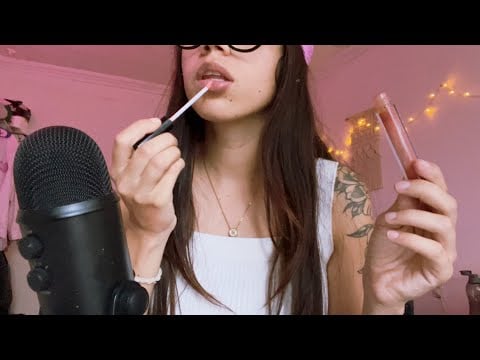ASMR con lip gloss besitos 💕✨🫦