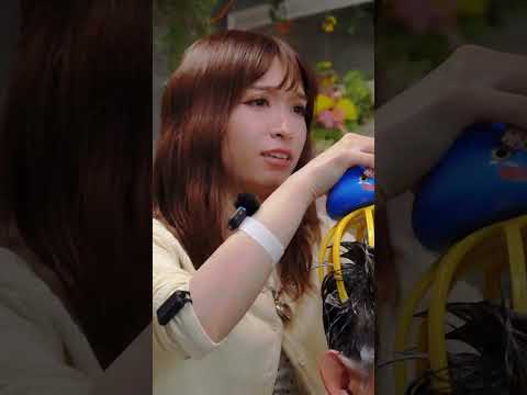 【ASMR】 癒やしからの…激痛!? ノコギリやスライムが出てくるカオスな美容室💆‍♂️⚡️