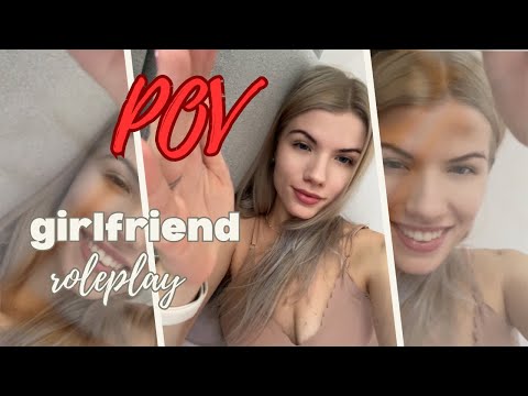 ASMR - POV: Chilling on the Couch with Your Girlfriend | Touchin you | Cozy Vibes & Whispers❤️