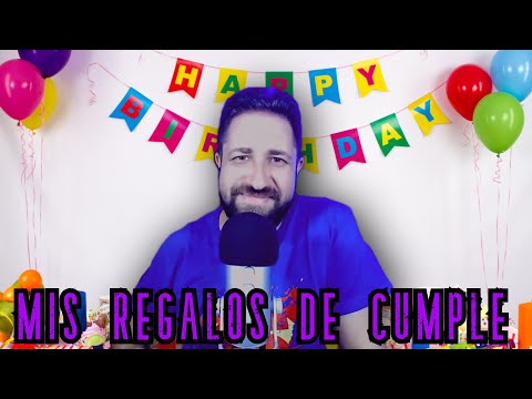 MIS REGALOS DE CUMPLE EN ASMR