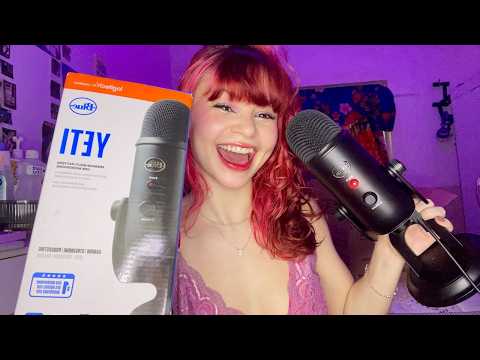 ASMR COM MICROFONE NOVO (BLUE YETI)