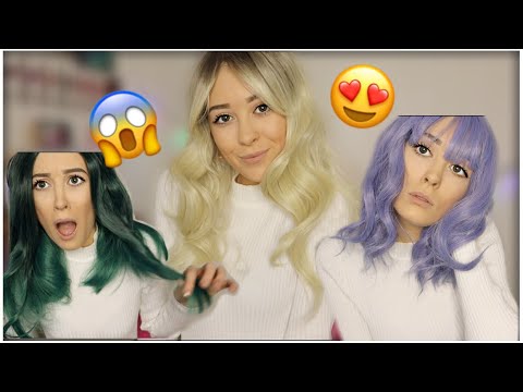 JE TESTE DES PERRUQUES !! 😱