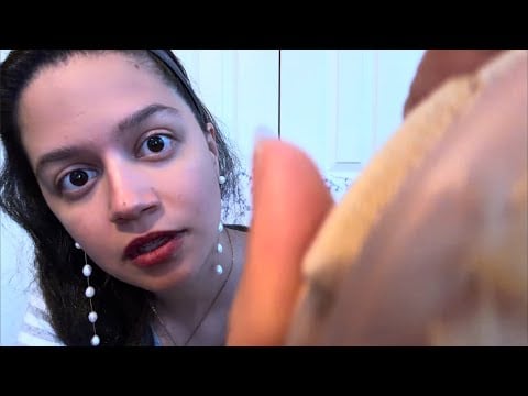 ASMR~ Scrubbing Away Your RBF {Negativity} + Positive Affirmations