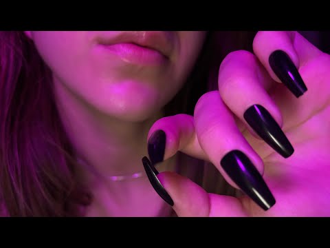 [ASMR - No Talking] Fixing your flyaways/camera tapping 😴