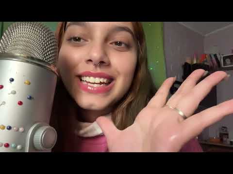 ASMR HOLA SANDY|AFIRMACIONES POSITIVAS, VISUAL Y MOUTH SOUNDS| SOFIWI