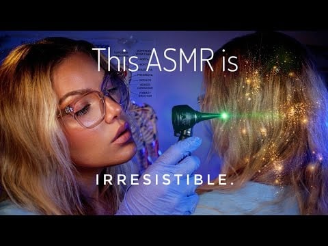 ASMR Meticulous Otoscope Exam: Left, Right & Behind You | Close Your Eyes for 100% Tingle Immersion