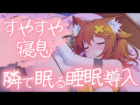 隣で眠る♡すやすや寝息30分【睡眠導入】sleeper's breathing