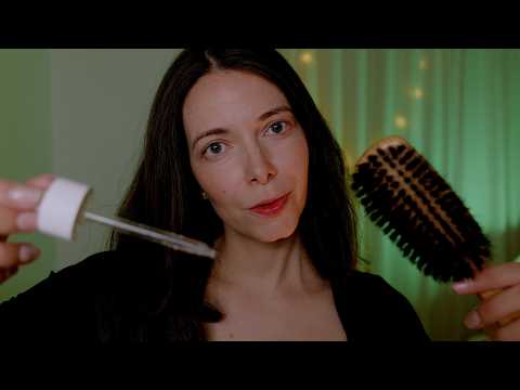 ASMR |  Tratamiento capilar RELAJANTE | Centro de SPA craneal    | Love ASMR en español