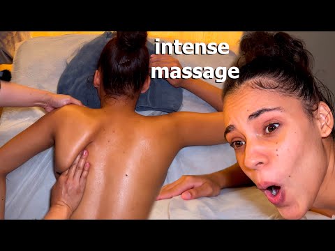 ASMR: INTENSE Japanese Full Body Oil MASSAGE with Onsen!