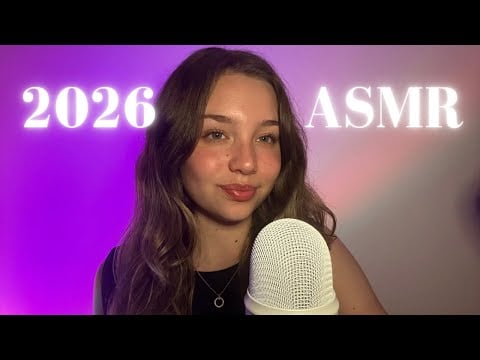 ASMR Whisper Ramble: My New Year’s Resolutions 2026 ✨🪩