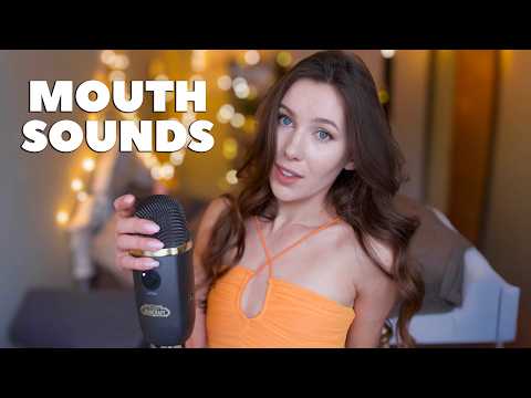 ASMR Fast & Aggressive Mouth Sounds | Tk tk + Hand Movements