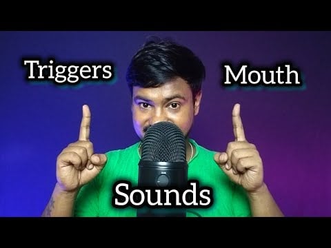 ASMR Tingly Triggers & Mouth Sounds like you are sleeping 😴🥱