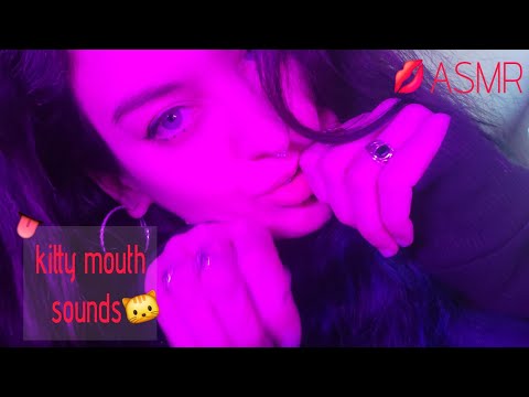 ASMR | Yummmmmy Kitty Mouth Sounds (licks, meow, muah, kisses)