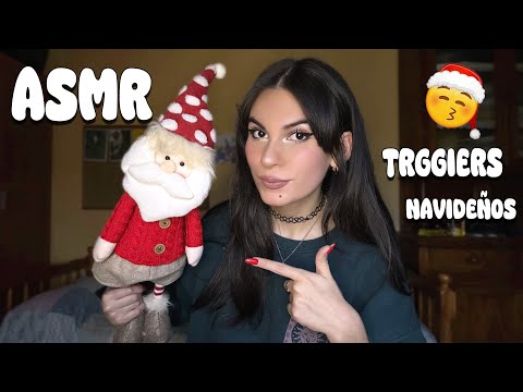 🎅 Triggers NAVIDEÑOS para que DUERMAS | asmr español