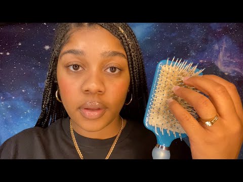 ASMR- Inaudible Whispering + Mouth Sounds 😴💓 (TRIGGER ASSORTMENT + VISUAL TRIGGERS) ✨