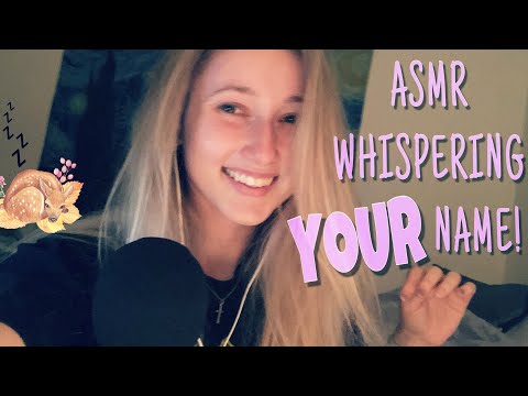 ASMR TINGLY NAME REPEATING + VISUAL TRIGGERS ✨ Patreon Appreciation ✨