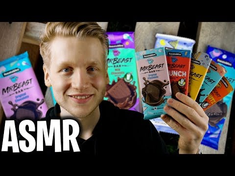 ASMR | MrBeast Schokolade Taste Test (mit Freundin im Hintergrund ❤️)