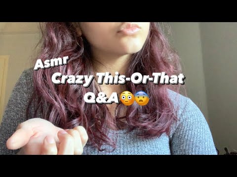 Asmr • Answering This or That Questions