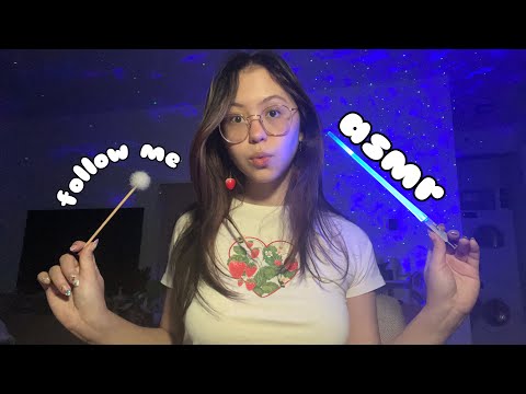 ASMR Follow My Instructions and Tests (upclose whispers and personal attention)