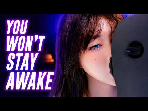 ASMR 99.9% of You Will Sleep 😴 Hypnotic Heartbeat, Feather & Ear Triggers / 1Hr