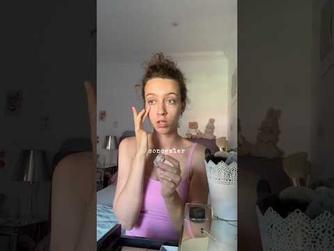 asmr silent makeup routine #asmr #lofiasmr #tapping