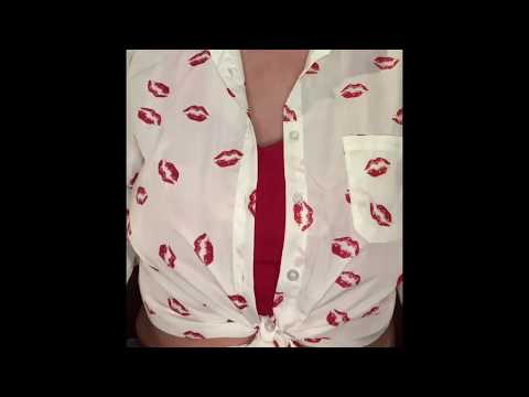 ASMR Shirt Scratching 2020 💋 Silky Smooth Blouse