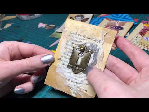 ASMR Making Artist Trading Cards #4