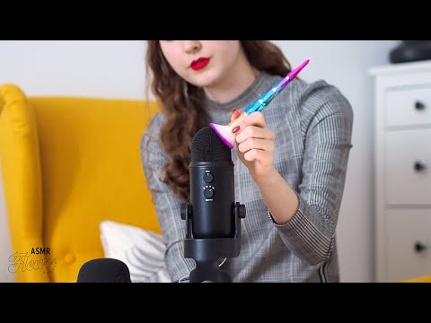 ASMR | Mic Brushing (Deep Relaxation / Sleep) Wave Sounds & White Noise (no talking)