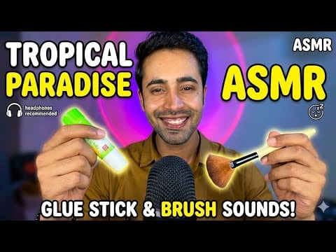 🔴 ASMR LIVE: Interactive Triggers on Command 🎙️ Shaving Cream , Mouth Sounds, & Glue on Mic