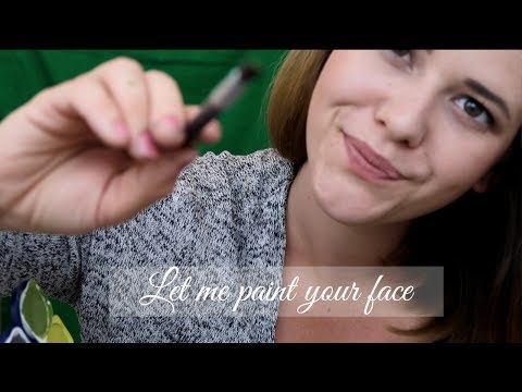 ASMR Beruhigendes FACEPAINTING für dich ♡ Roleplay in German/Deutsch